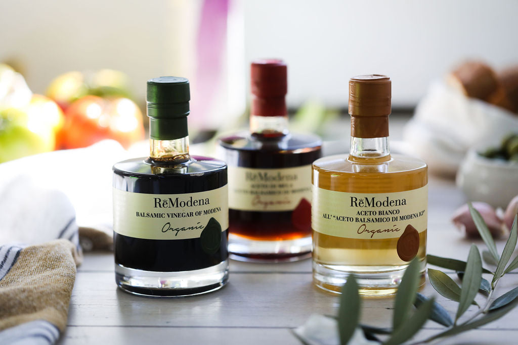 Organic Balsamic Vinegar of Modena - 3 flavours (250mL)